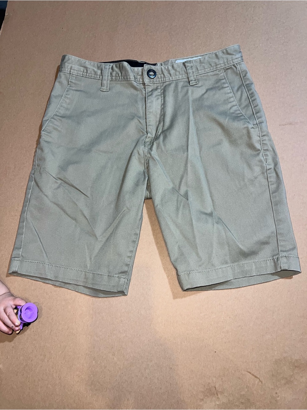 Men's Olive Chino Shorts